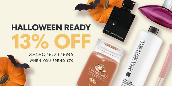 Week 43 - Halloween ready - 13% off Selected items, Min Spend £70