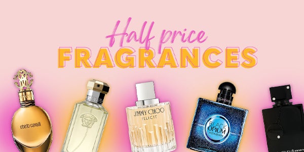 Week 8 Half Price Fragrance Banner