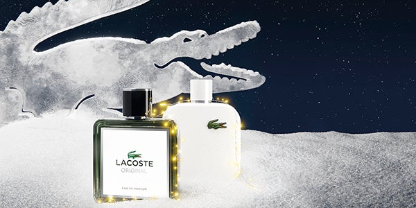 Lacoste mini aftershave set top