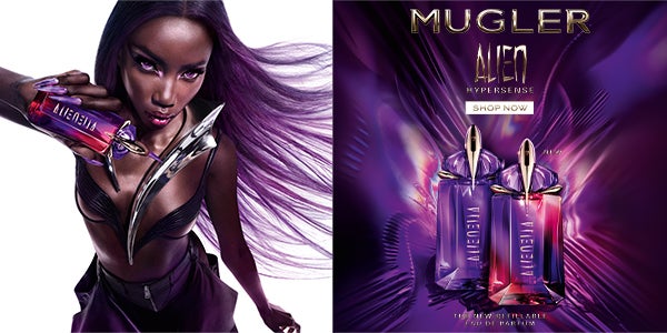 MUGLER Alien Hypersense - the new refillable fragrance for her