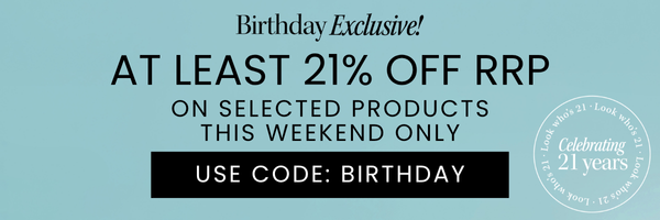 Week 30 Birthday Weekend Slim Banner
