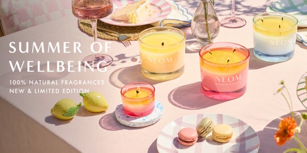NEOM Brand Room Banner - Summer Scents