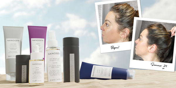 2025 Easter Weekend Premium Haircare Lander Hero Banner - Nanogen