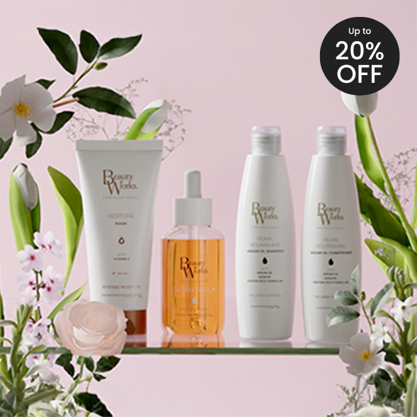 Week 18 2025 20% Off Beauty Works Offers Hub Hero Banner 2nd - 6th