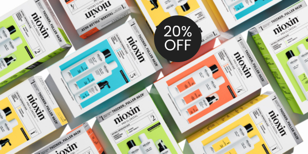 Week 27 2025 20% Off Nioxin Promo Banner