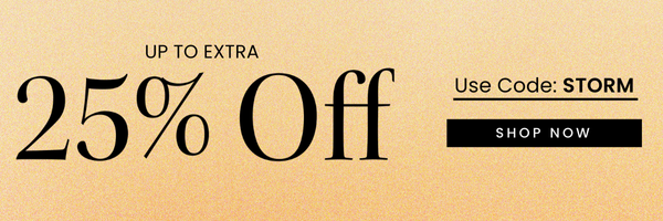 Week 38 Storm up to extra 25% off Code