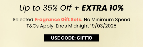 Week 12 10% of Fragrance Gifts & Sets Slim Banner 19/03