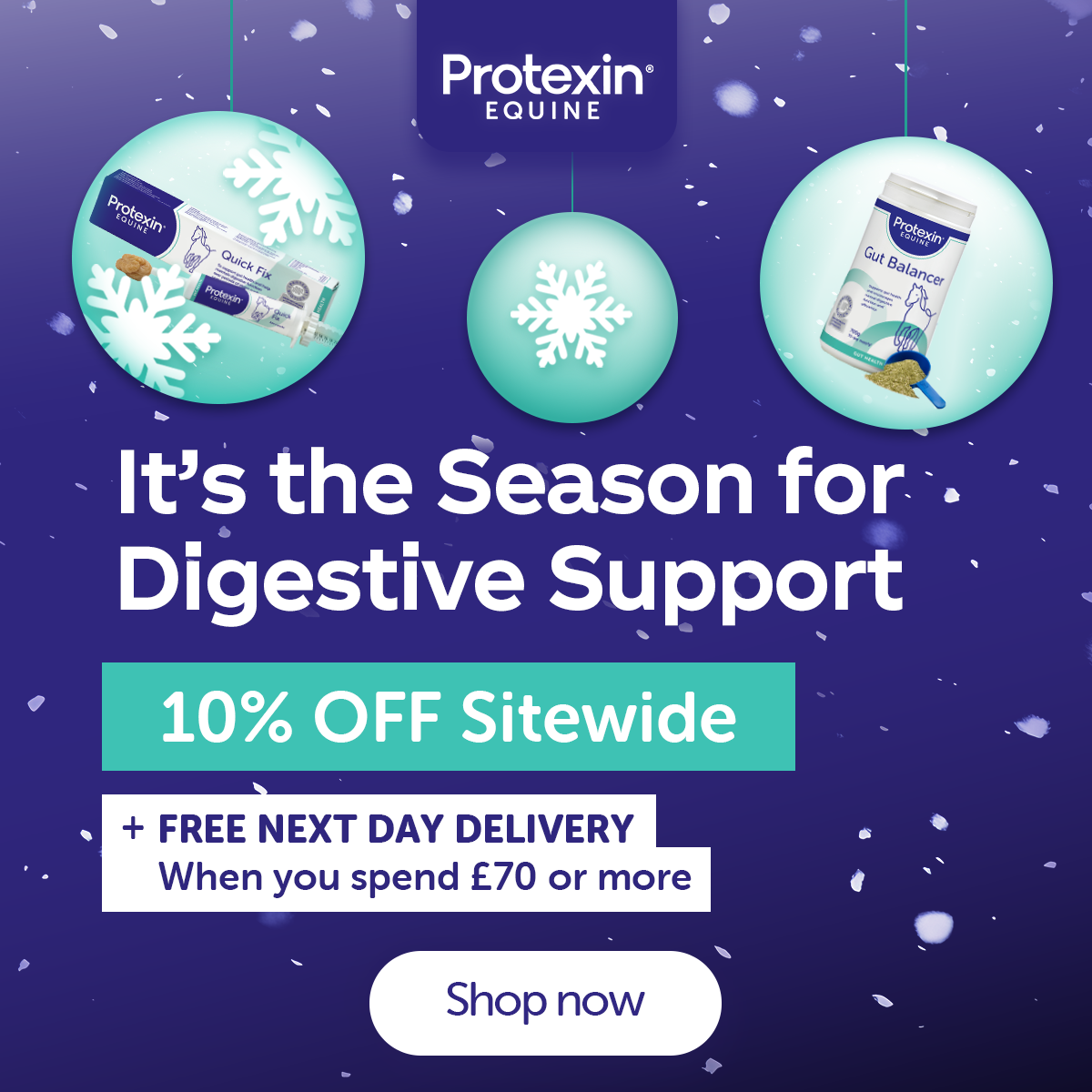Its the season of digestive support. Sve 10% OFF Sitewide. + FREE Delivery on orders £70