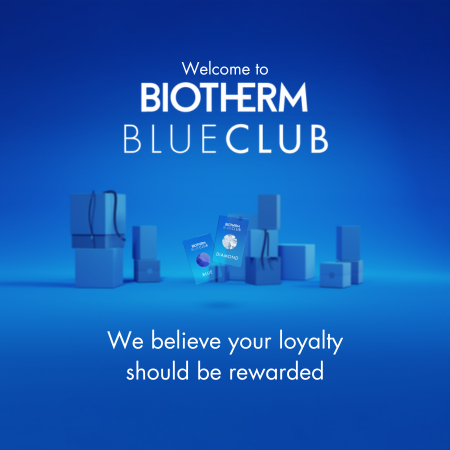 welcome to BIOTHERM BLUE CLUB