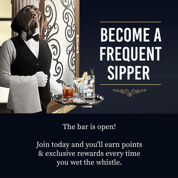 BECOME A FREQUENT SIPPER. The bar is open! Join today and you'll earn points & exclusive rewards every time you wet the whistle.