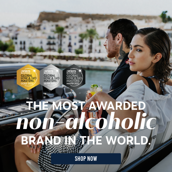 the most awarded non-alcoholic brand in the world