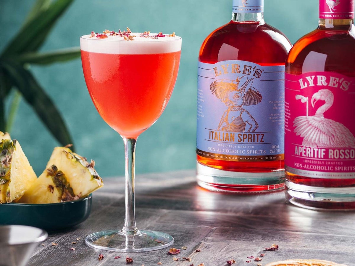 Lyre's Italian Spritz and Lyre's Aperitif rosso
