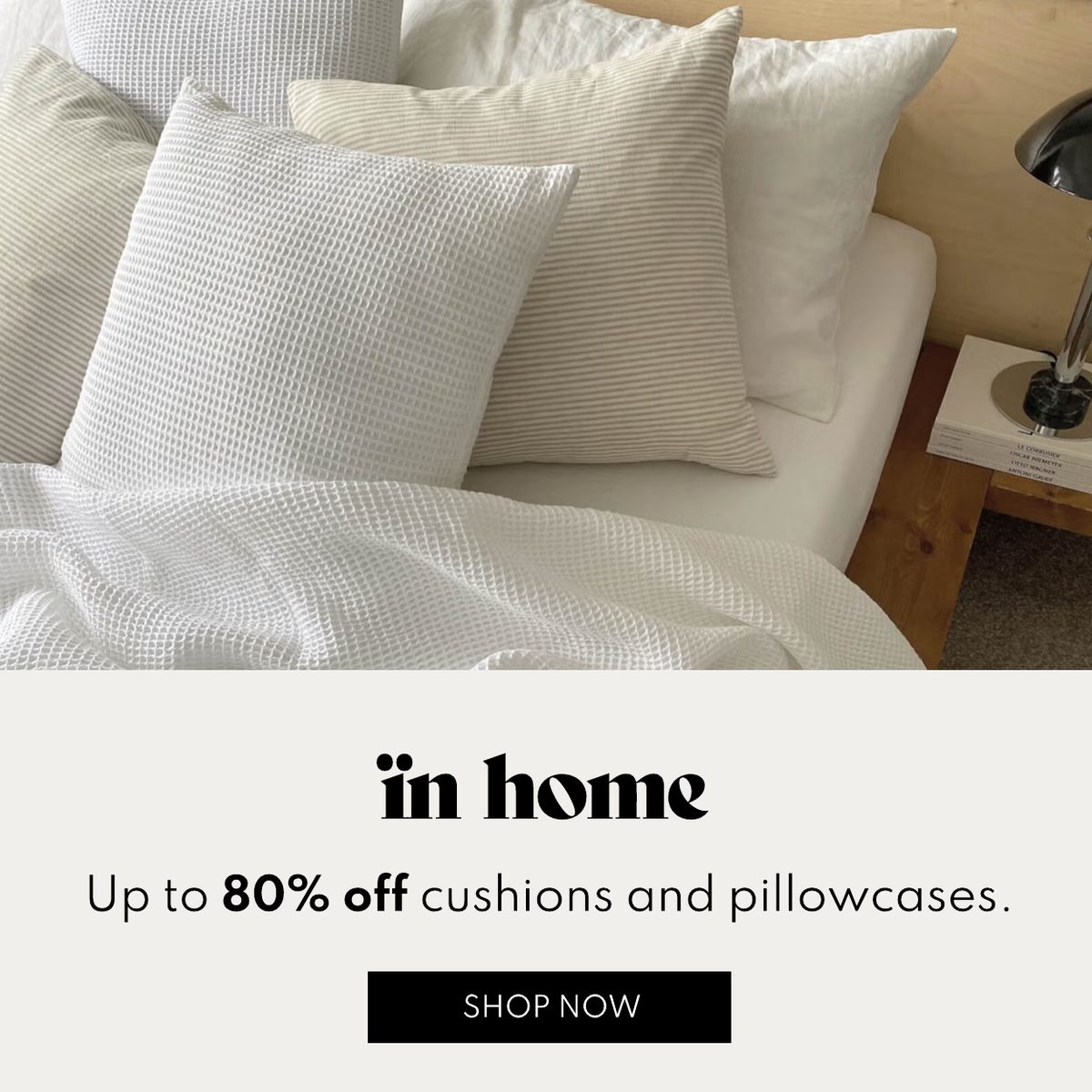 in home - up to 80% off