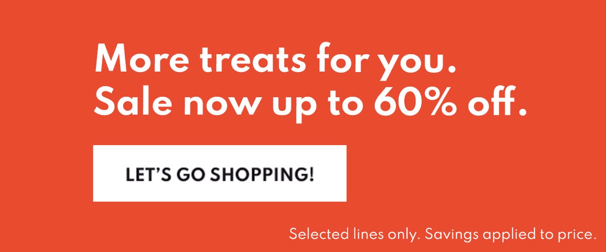 SALE: Up to 60% off