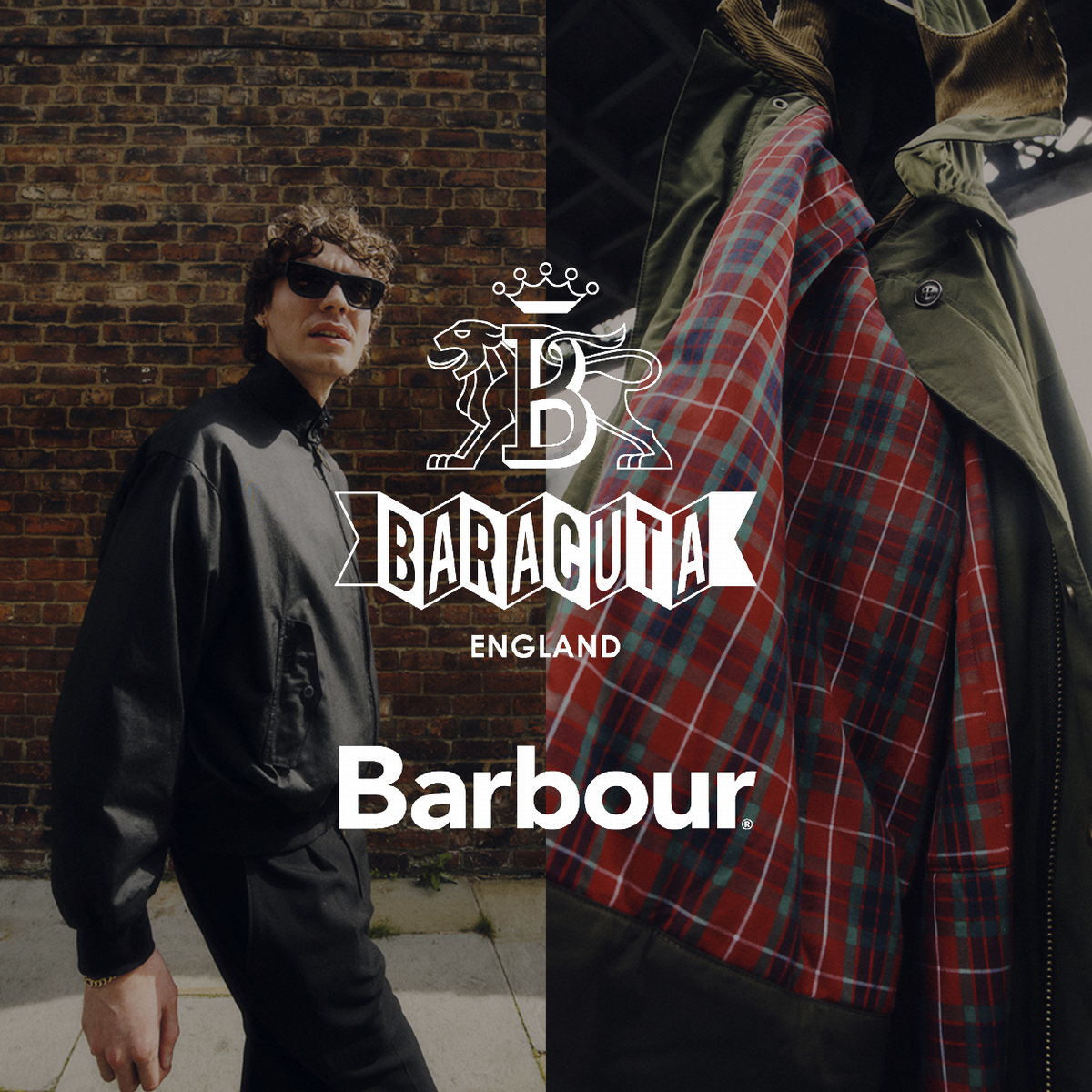 Barbour x Baracuta. Shop now.