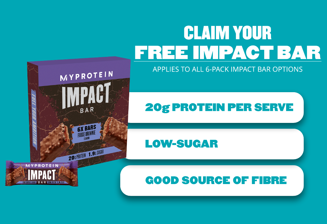 Claim your free impact bar - applies to all 6-pack impact bar options