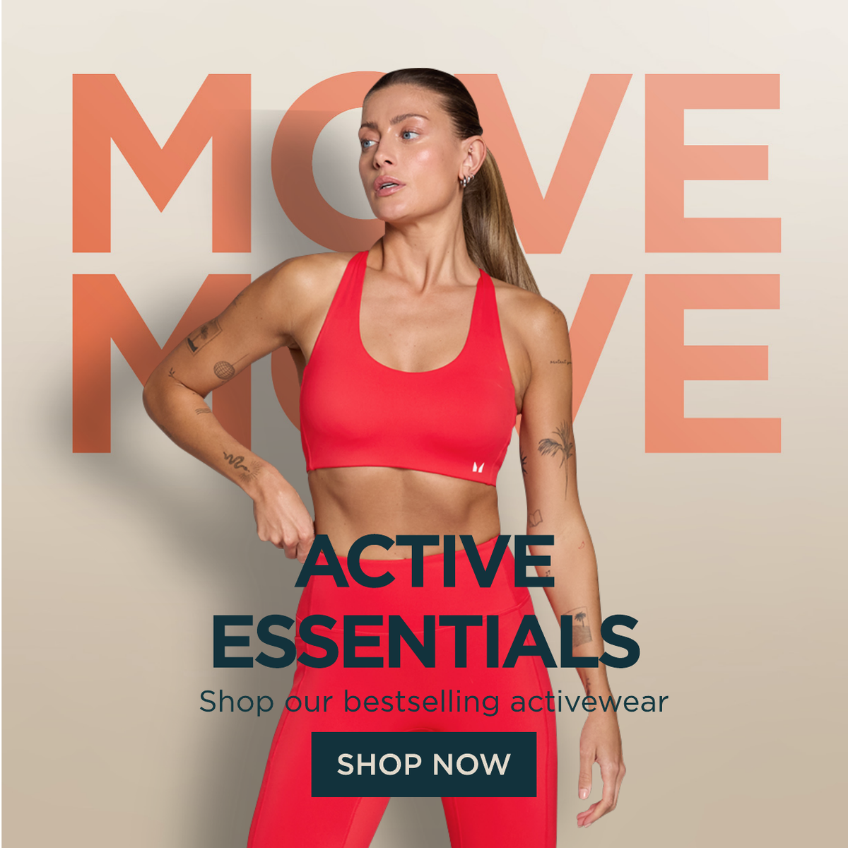 Active Essentials, shop our bestselling activewear