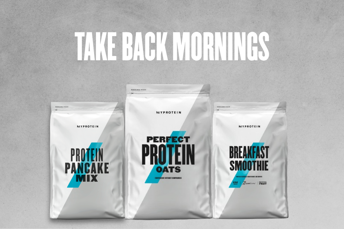 Take Back Mornings: Protein Pancake Mix, Perfect Protein Oats & Breakfast Smoothie