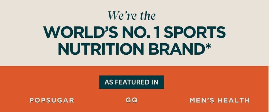 We're the World's No.1 Sports Nutrition Brand