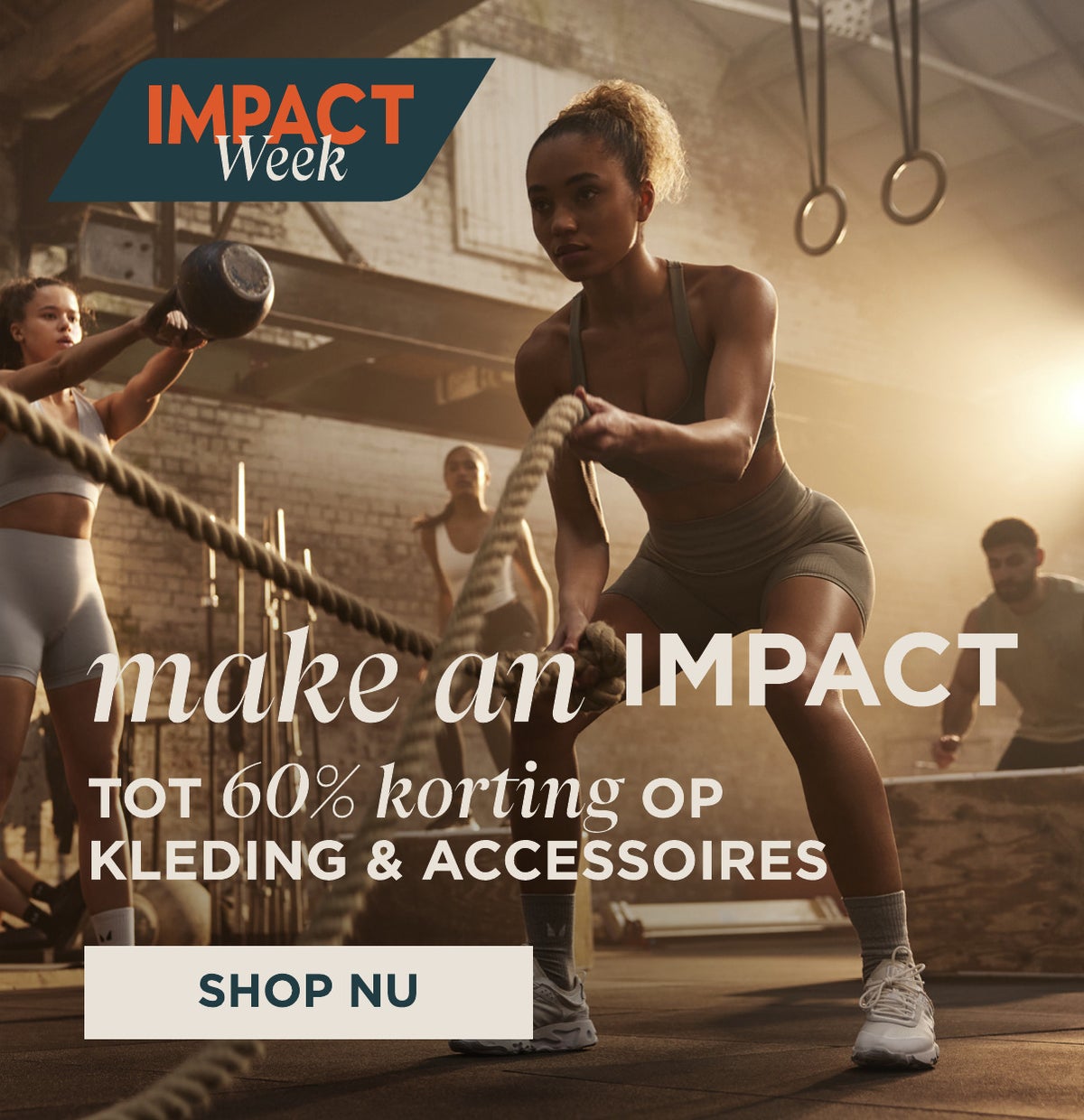 Impact Week - Kleding & accessoires tot 60% korting