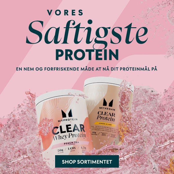 Upptäck hela sortimentet av Clear Protein