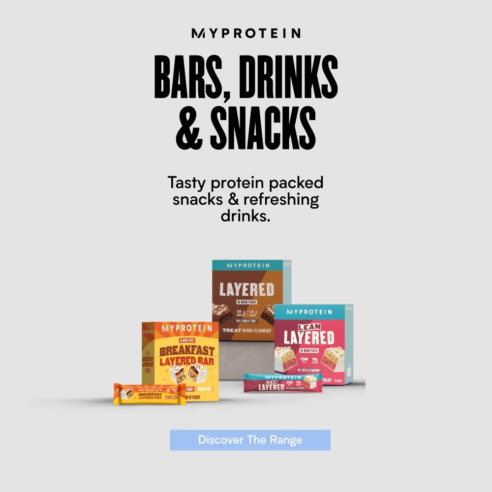 Myprotein Bars, Snacks & Drinks