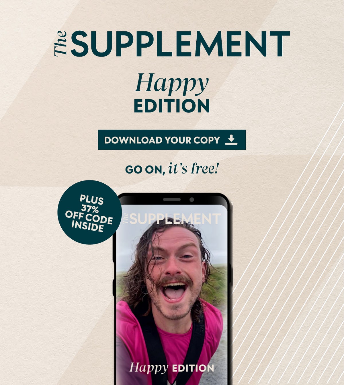 The Supplement. Transformation edition, download your copy today (plus receive a 37% off code inside).