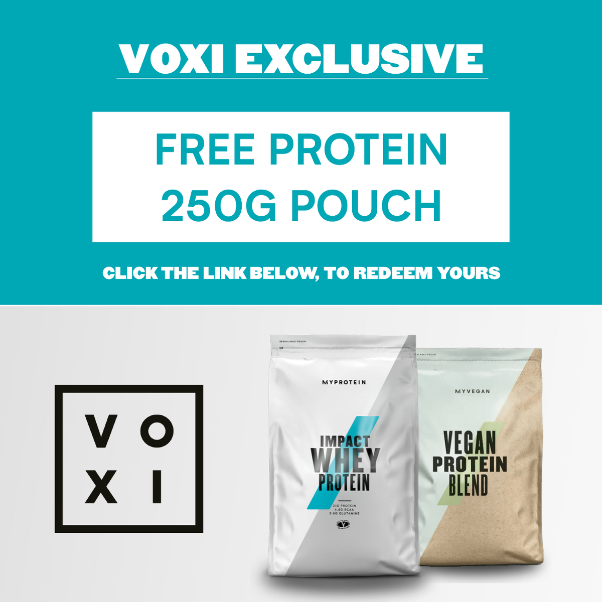 Myprotein x VOXI