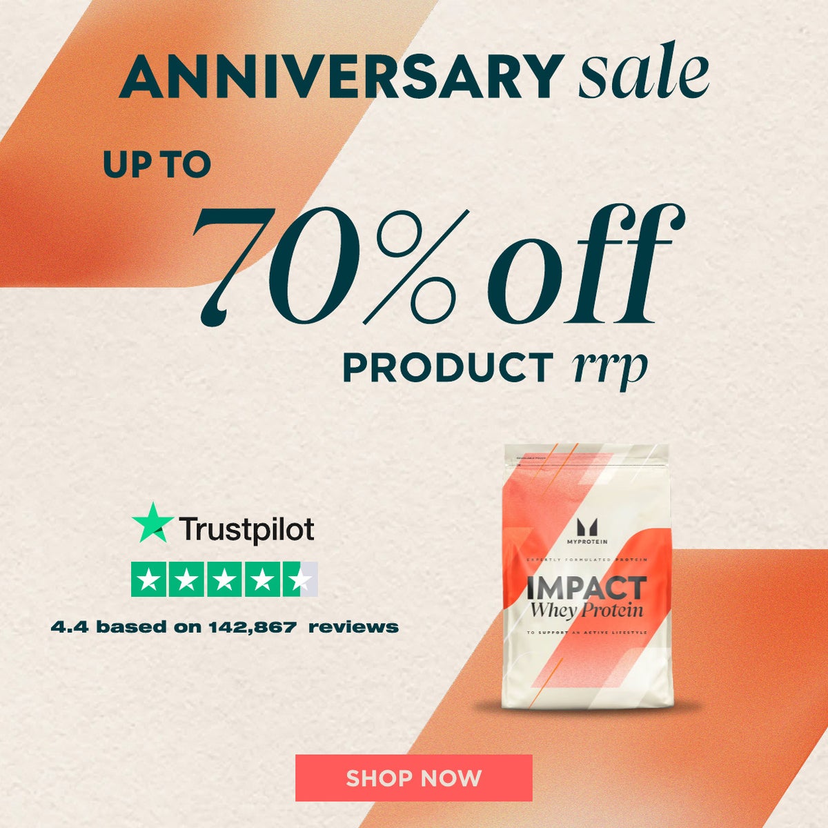 Anniversary Sale, save up to 70% across all your favourites! Shop now