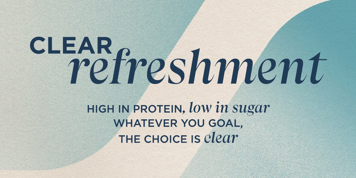 Discover the entire clear protein range