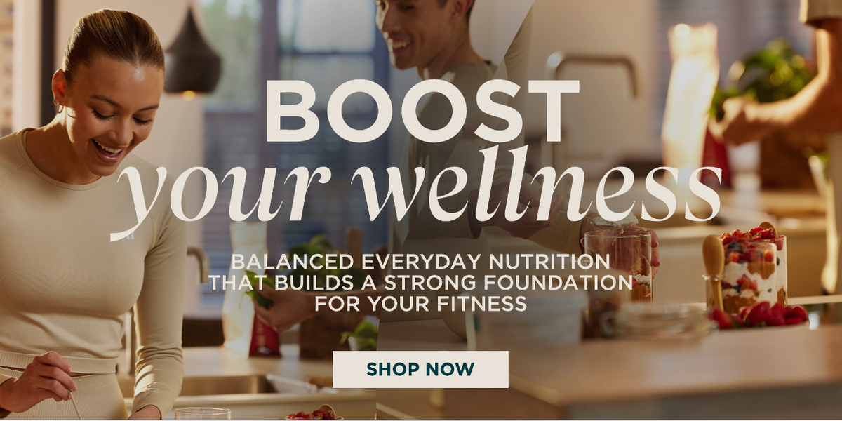 Balanced everyday nutrition that builds a strong foundation for your fitness. discover wellness now.