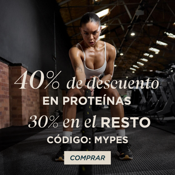 40% de descuento en proteínas