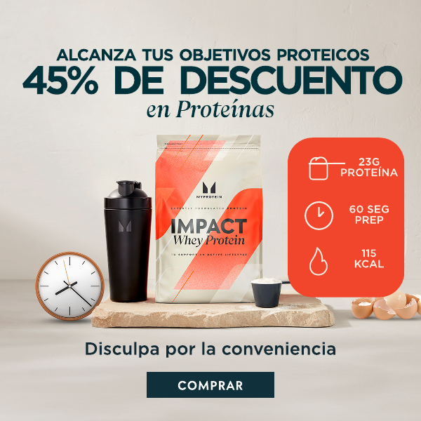 45% DE DESCUENTO EN PROTEÍNAS