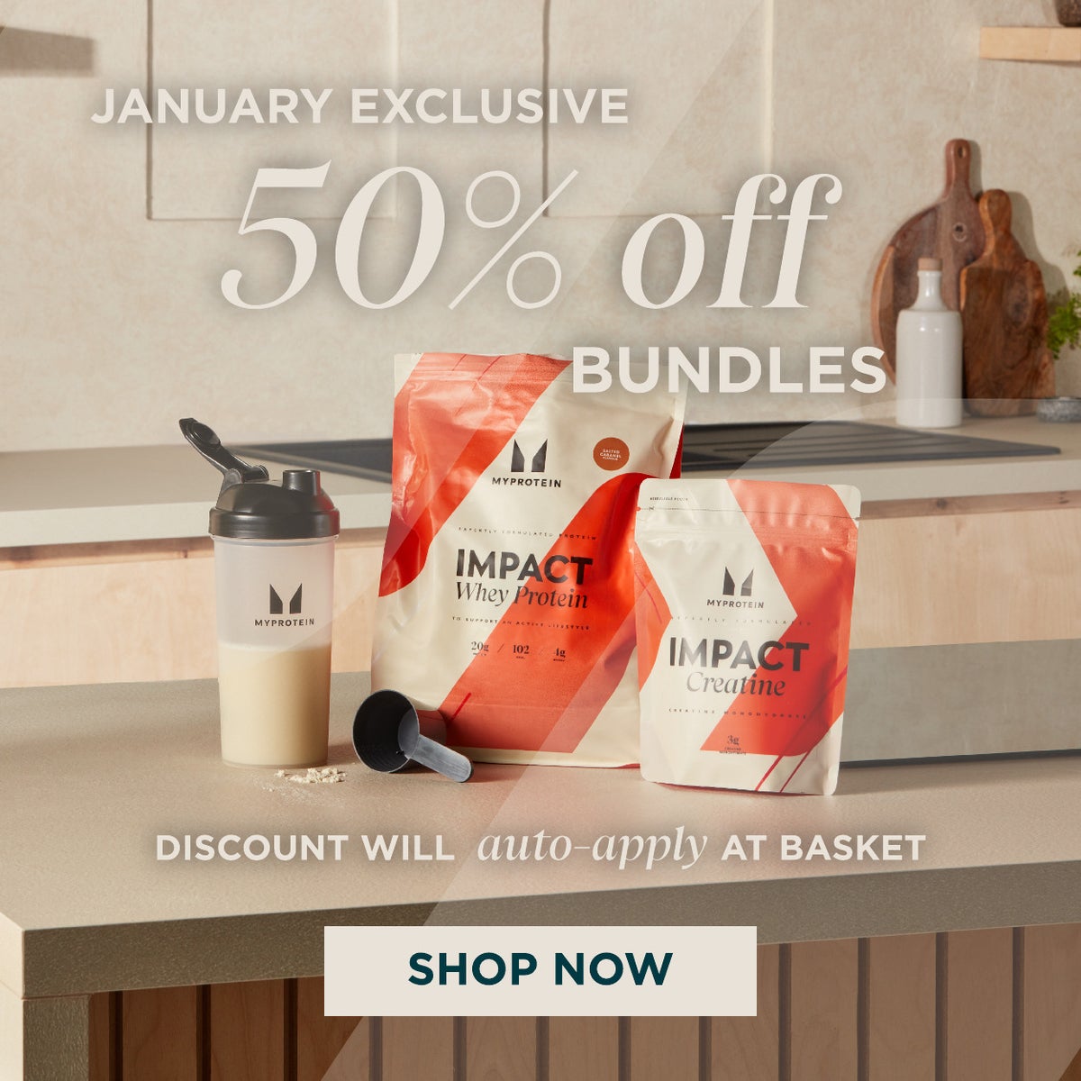 50% off Bundles. Discount will auto apply at basket.