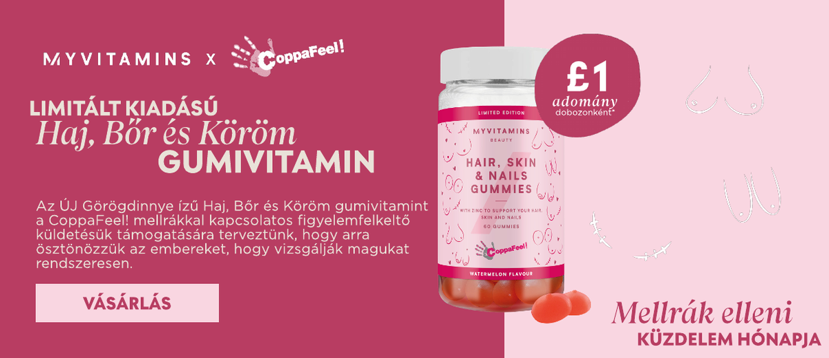 CoppaFeel Hair Skin Nails gumivitamin