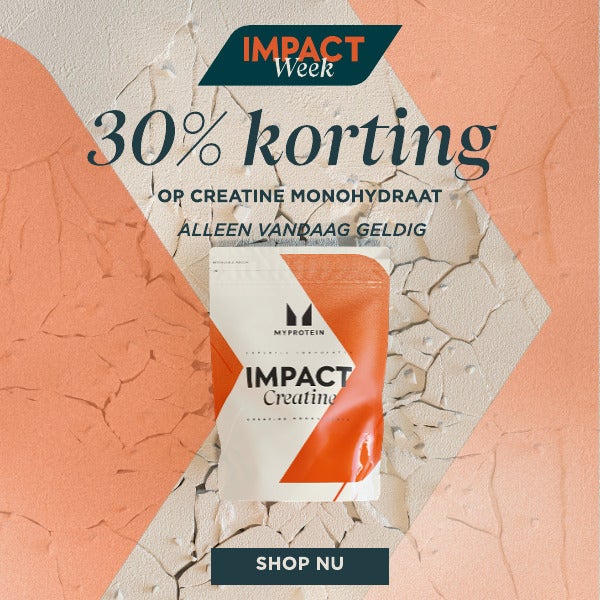 30% Korting op Creatine Monohydraat | Alleen vandaag geldig 