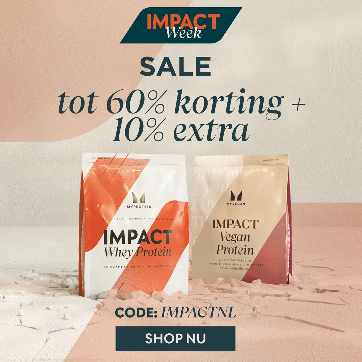 Impact Week - Sale tot 60% korting + Extra 10% korting Code: IMPACTNL