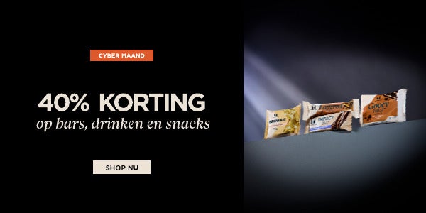 40% Korting op Bars, Drinken en Snacks | Geen Code Nodig