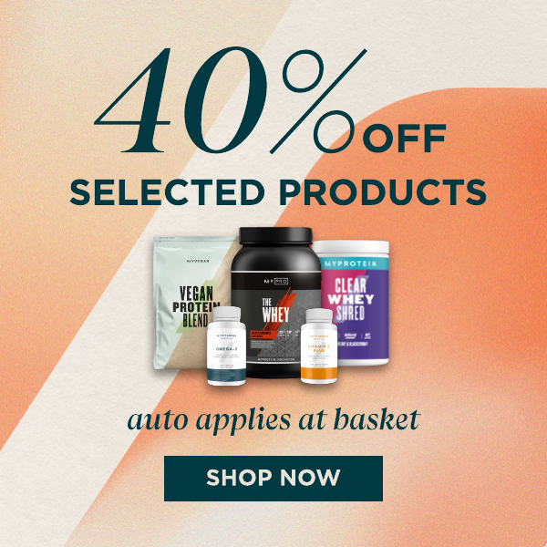 40% off selected products no code required shop now