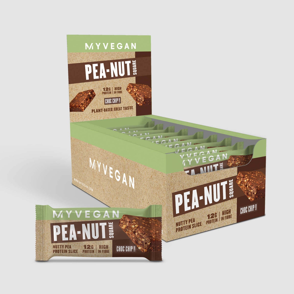 Pea-Nut Square