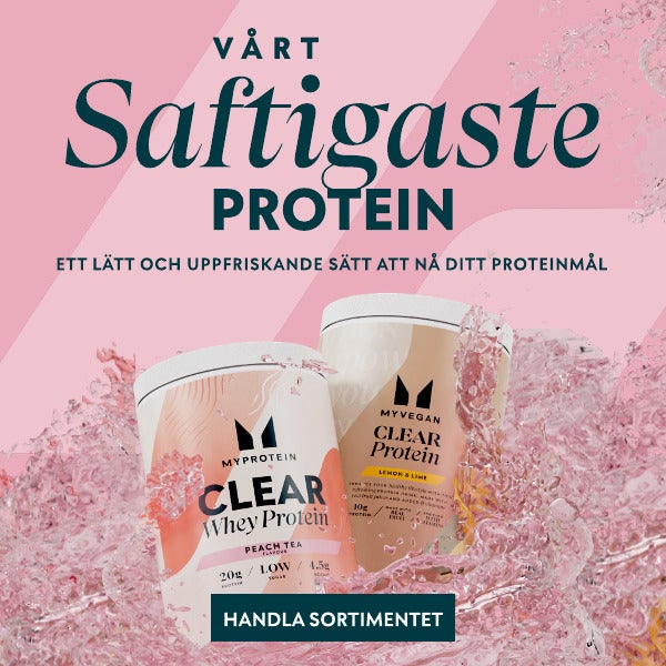 Upptäck hela sortimentet av Clear Protein