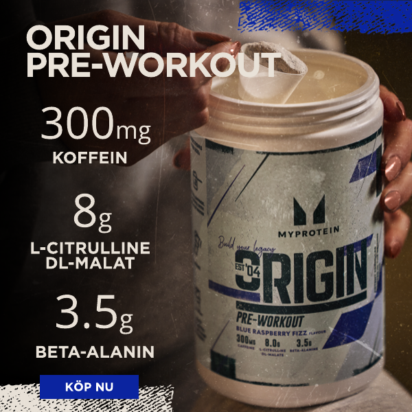 Origin pre workout stim free