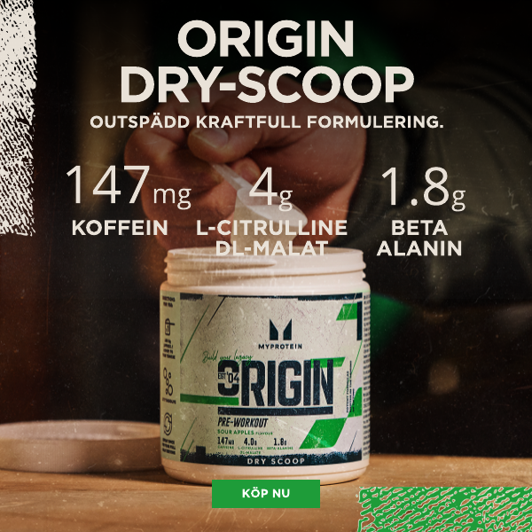 Origin Pre Workout Dry Scoop