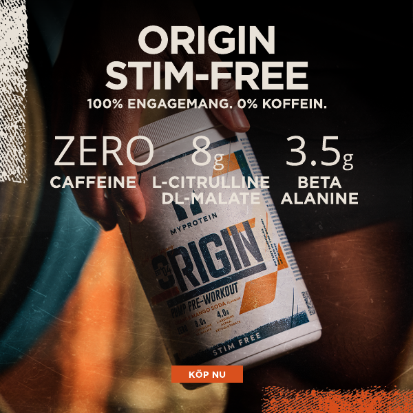 Origin pre workout stim free