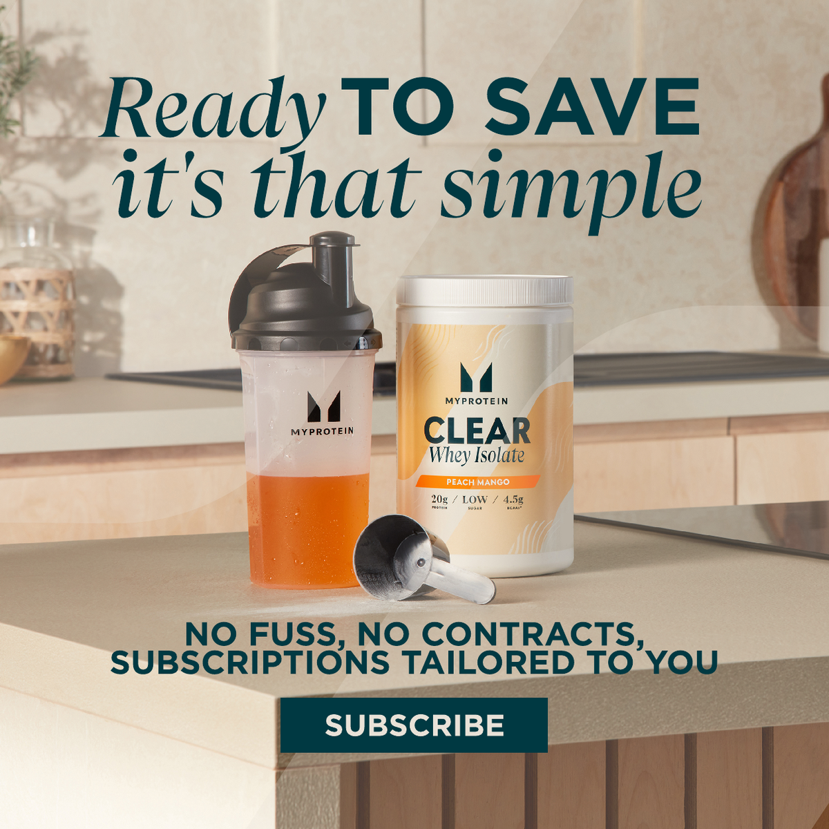 Ready to save, it's simple. No fuss, No contracts, Subscriptions tailored to you.