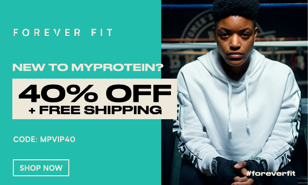 Welcome to Myprotein. Take 40% off your order + free shipping. Use code MPVIP40