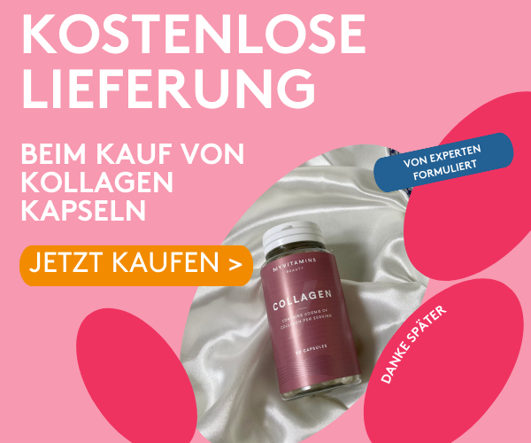 Kostenlose Lieferung mit Kollagen Kapseln | Myvitamins