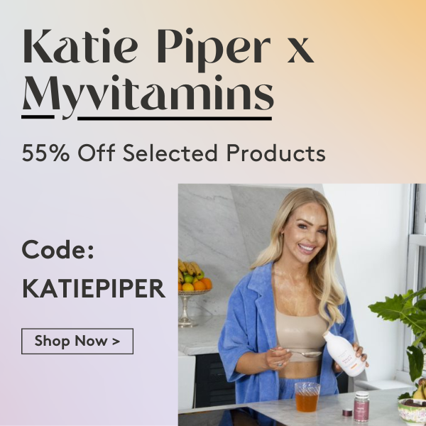 Boost your daily routine with Katie's Myvitamins favourites