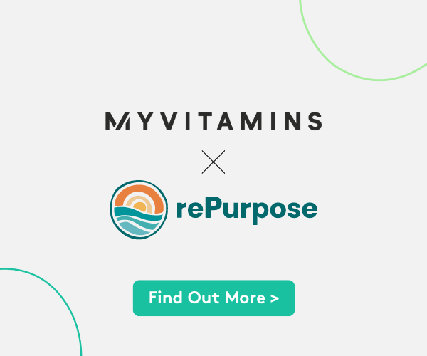 Myvitamins x rePurpose I Myvitamins Sustainability