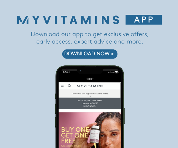 Download the Myvitamins App and get the best deals, expert advice, and more!